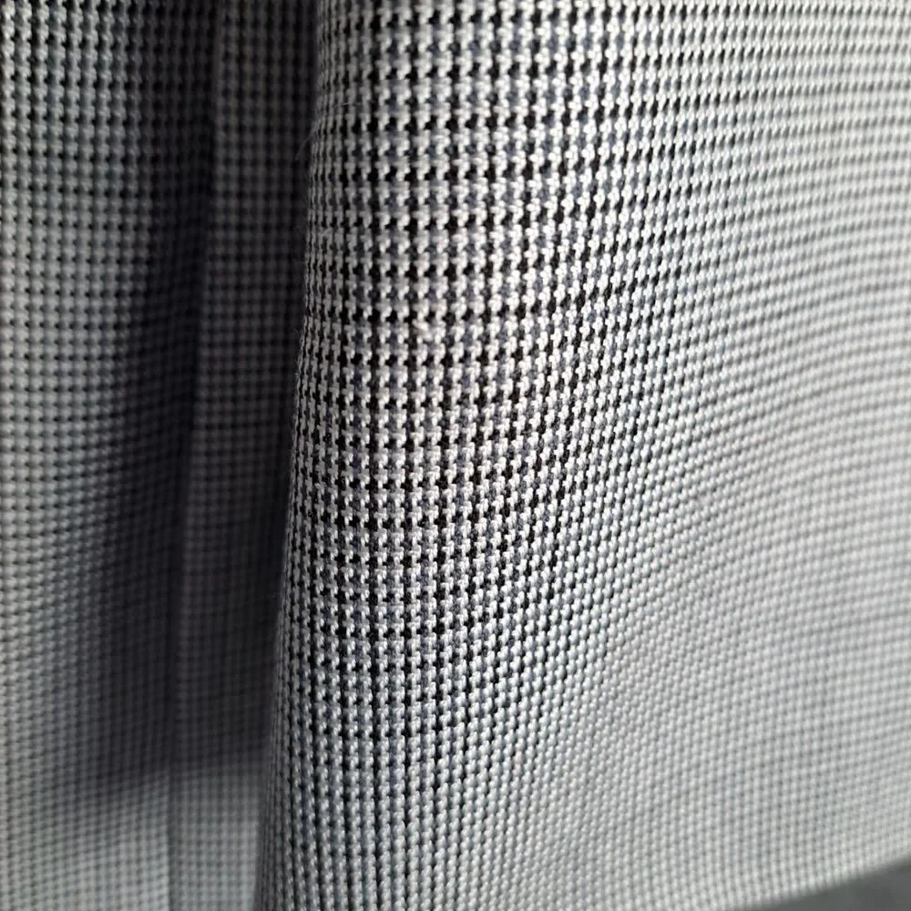 Stafford Blazer Mens 40R‎ White Black Silk Wool Pattern Business Jacket